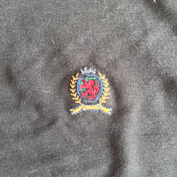 VTG Tommy Hilfiger cropped turtleneck sweatshirt - Picture 4 of 4